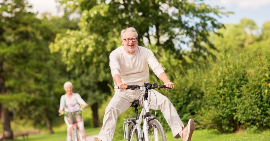 Велосипед для пожилых людей